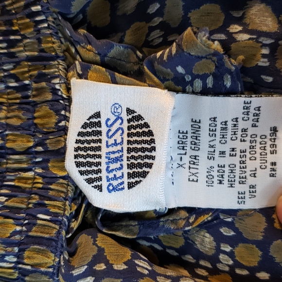 Reckless Silk Boxer Shorts, Sz XL - Picture 5 of 6